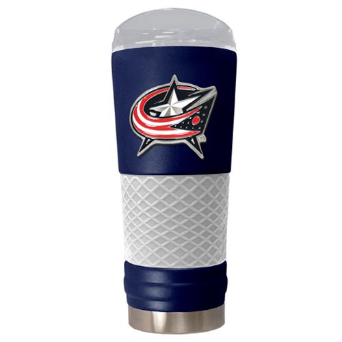 NHL Columbus Blue Jackets DRAFT Powder Coated Steel Tumbler