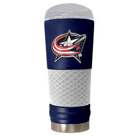 NHL Columbus Blue Jackets DRAFT Powder Coated Steel Tumbler