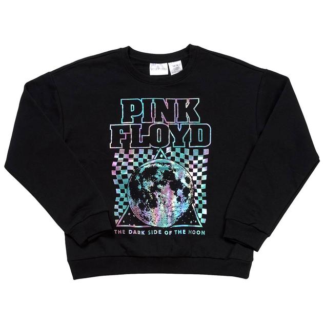 Girls (7-16) Pink Floyd The Darkside Long Sleeve Crew Sweatshirt