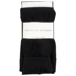 Womens Adrienne Vittadini Footless Fleece Lined Tights