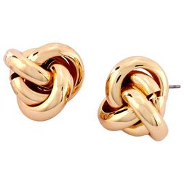 Design Collection Gold-Tone Knot Earrings