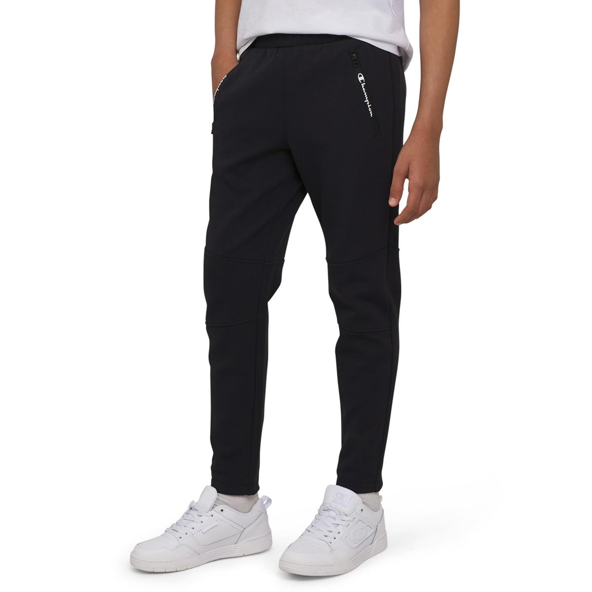 Boys (8-20) Champion(R) Logo Zip Open Bottom Active Pants