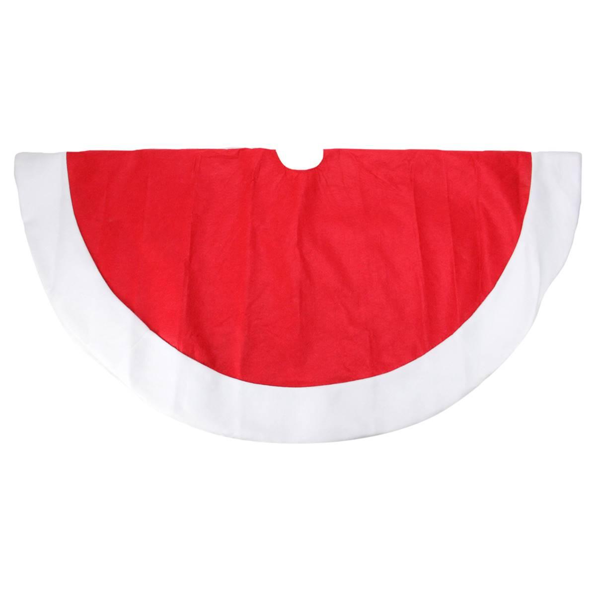 Northlight Seasonal 48in. Traditional Red Tree Skirt