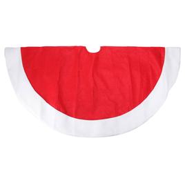 Northlight Seasonal 48in. Traditional Red Tree Skirt