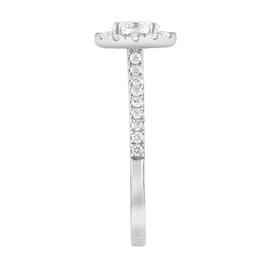 Nova Star® 14kt. White Gold 1ctw. Lab Grown Diamond Oval Ring