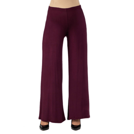 Womens 24/7 Comfort Apparel Comfortable Maternity Palazzo Pants