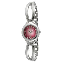 Womens TIMETECH Fashion Silver-Tone Bangle Bracelet Watch - 2688L