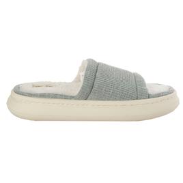 Womens Dearfoams Jewel Waffle Knit Slide 3 Slippers