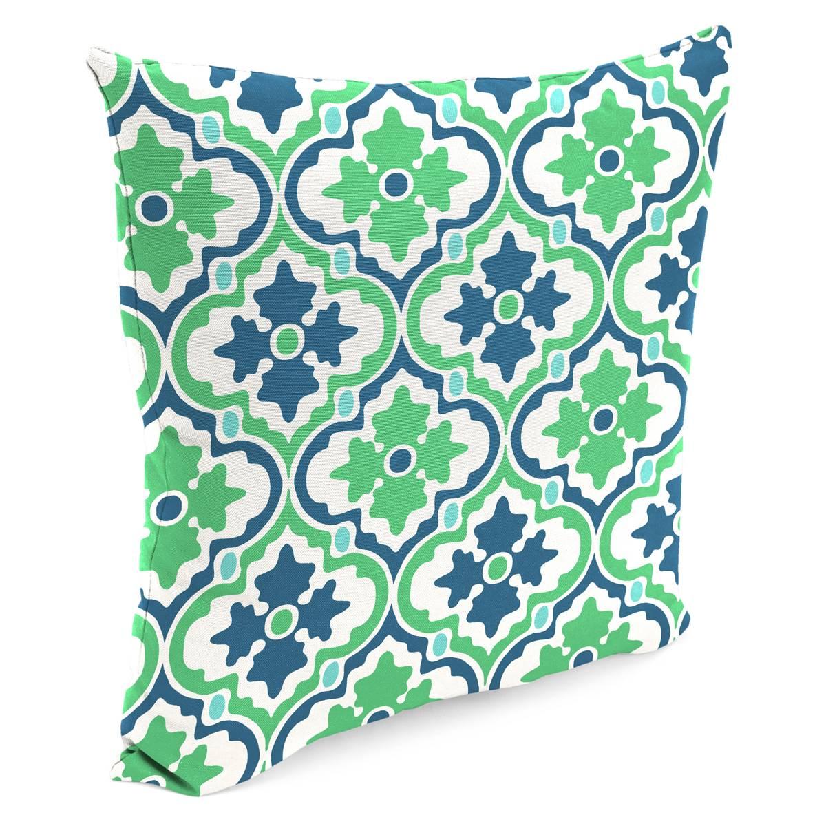 Jordan Manufacturing 2pk. Quatrefoil Outdoor Throw Pillow Set