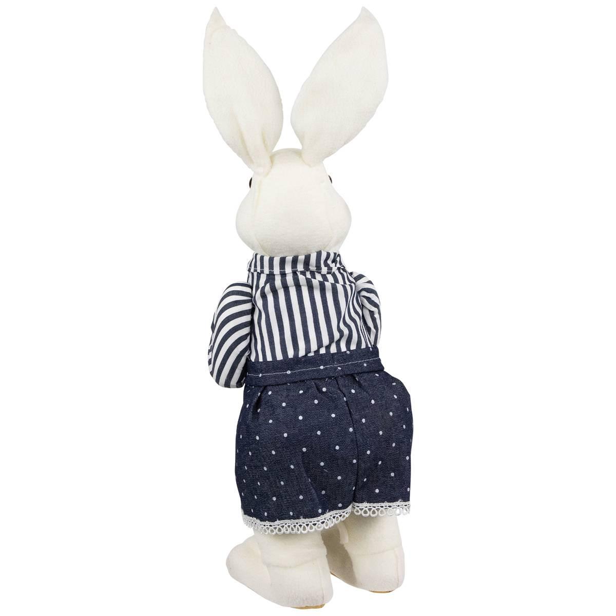 Northlight Seasonal Standing Girl Bunny w/ Basket Easter Figurine