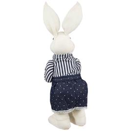 Northlight Seasonal Standing Girl Bunny w/ Basket Easter Figurine