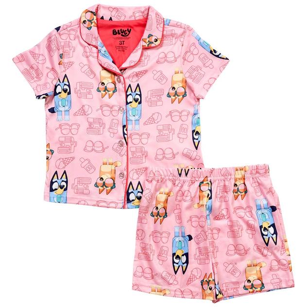 Toddler Girl Bluey Fun Time Pajama Set