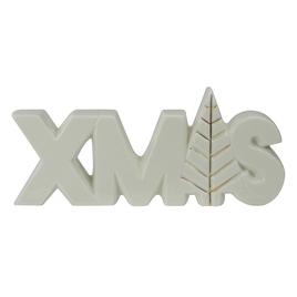 Northlight Lettered in.XMASin. Tree Ceramic Christmas Sign - 8in