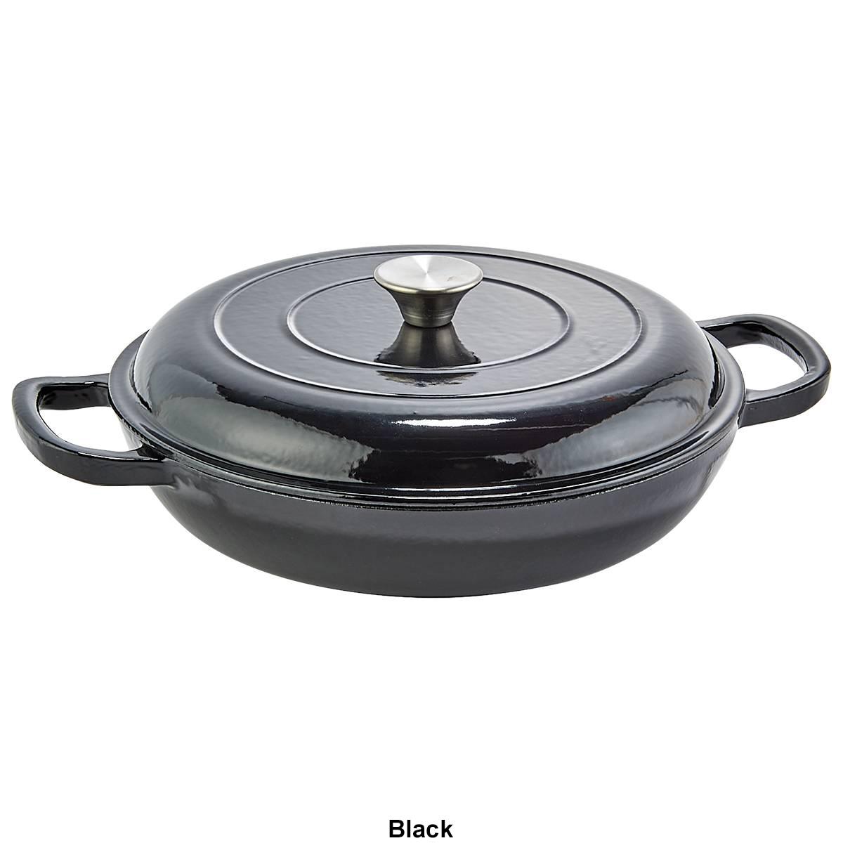 Healthy Living 3.75qt. Enamel Everyday Pan