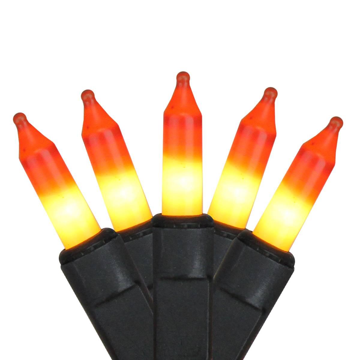 Northlight Seasonal 50-Count Candy Corn Mini Light Set