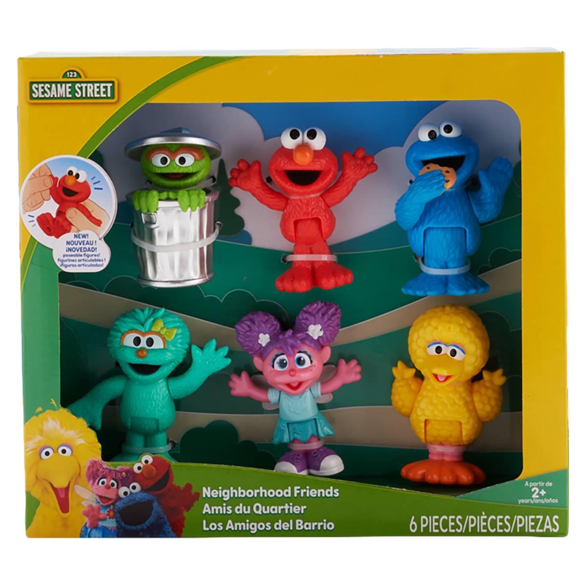 Sesame Street Friends Figurine Pack