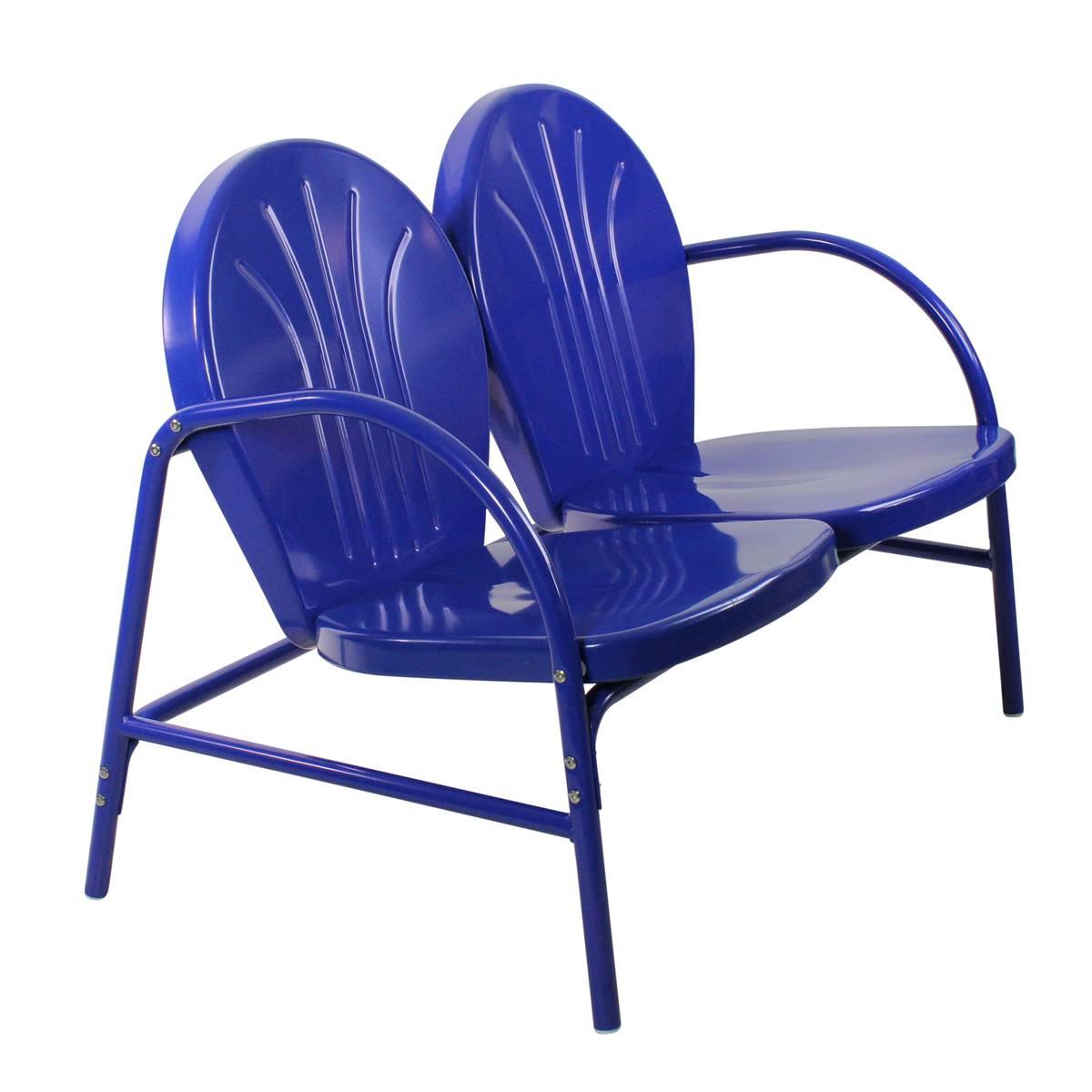 Northlight Seasonal 47in. Outdoor Retro Tulip Loveseat