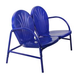Northlight Seasonal 47in. Outdoor Retro Tulip Loveseat