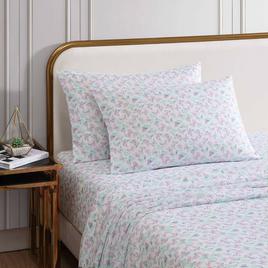 Betsey Johnson Butterfly Rainbow Microfiber Sheet Set
