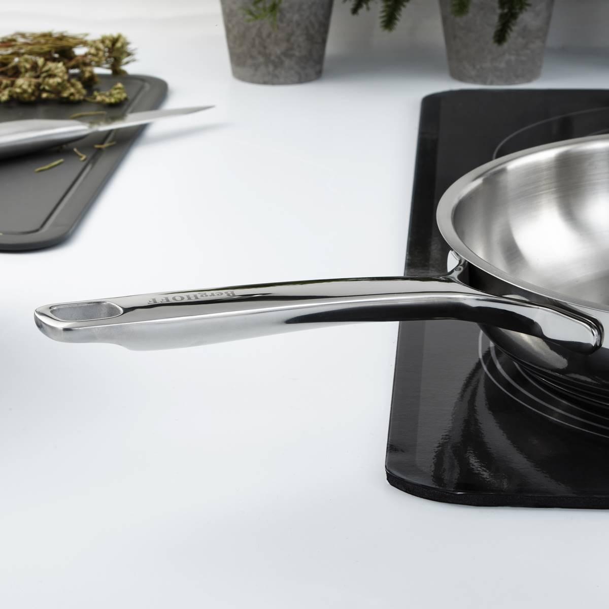BergHOFF Helix Stainless Steel 9.5in. Frying Pan