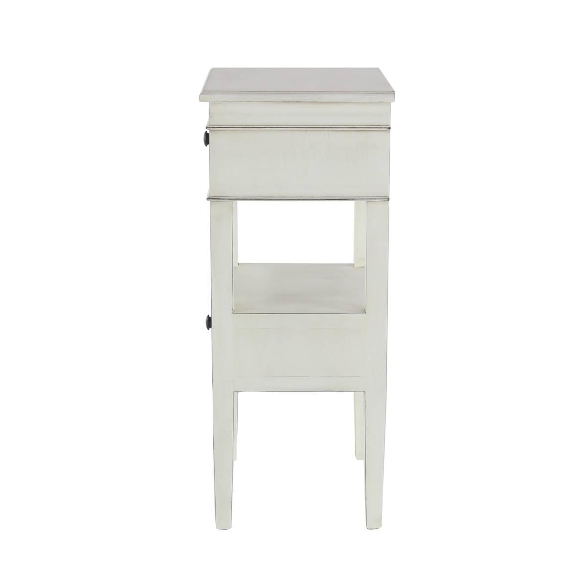 9th & Pike® White Pine Traditional Accent Table