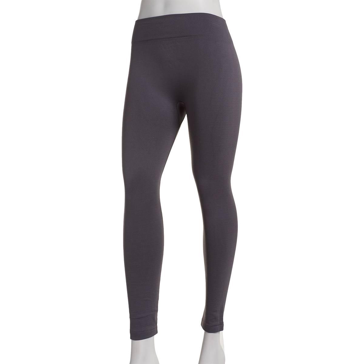 Petite Runway Ready Basic Fleece Lined Solid Leggings