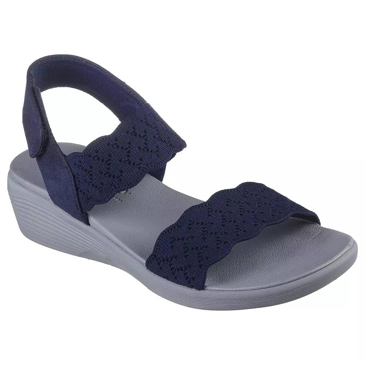 Womens Skechers Arya On The Rise Wedge Sandals