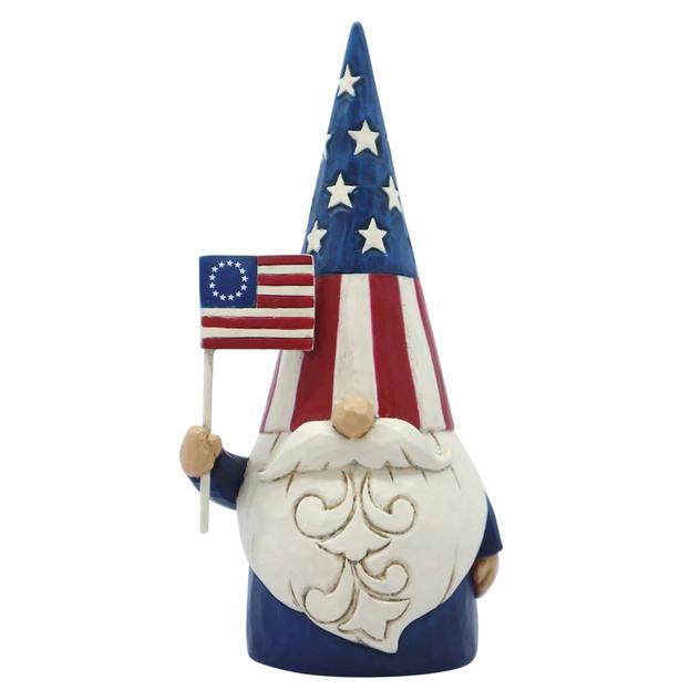 Jim Shore Heartwood Creek American Gnome Figurine