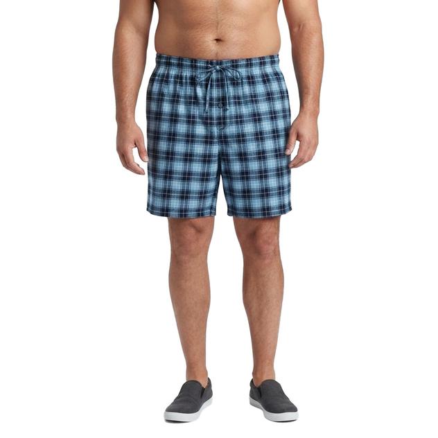 Mens Big & Tall Preswick & Moore® Plaid Pajama Shorts