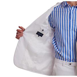 Mens Paisley & Gray® Suit Jacket - White Shark