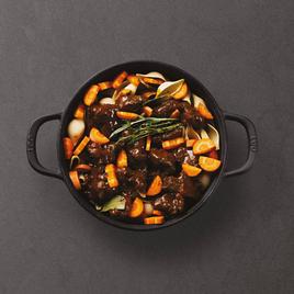 BergHOFF Graphite Enamel Cast Iron 10.25in. Covered Stockpot