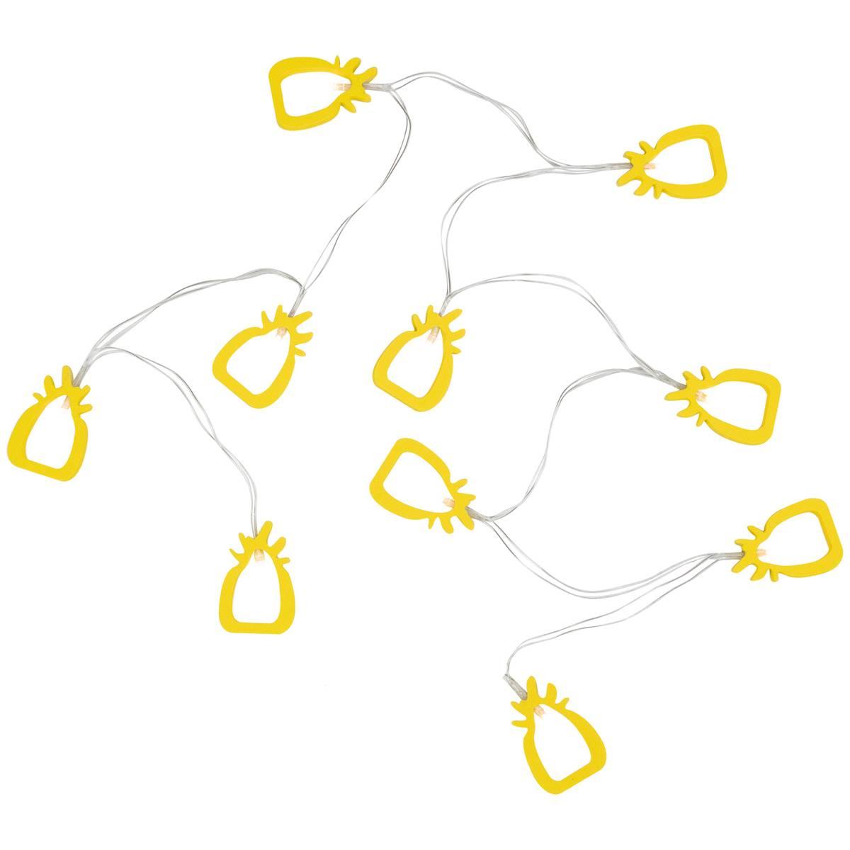 Northlight Seasonal 10-Count LED Pineapple Fairy Lights