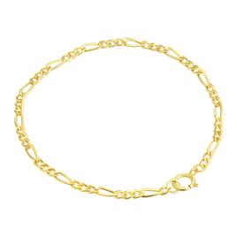 Kids 6in. Gold Filled Figaro Bracelet