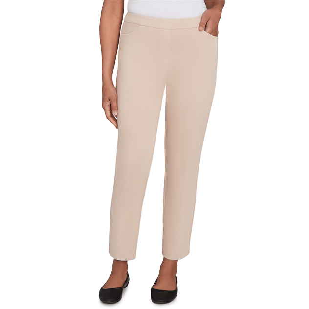 Petite Alfred Dunner Urban Legend Twill Short Length Pants