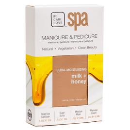 Be Care Love Spa Milk & Honey Manicure & Pedicure Set