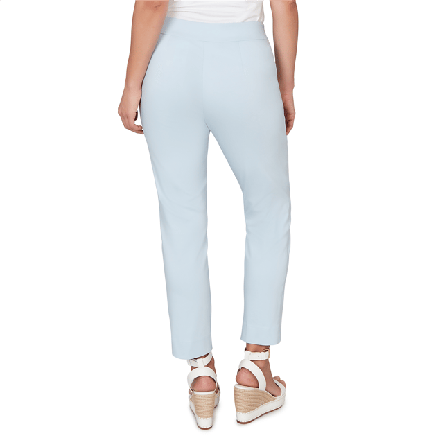 Petite Emaline Limoncello Sunrise Solid Pull On Casual Pants