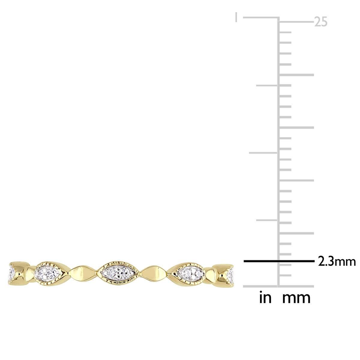 Diamond Classics™ 10kt. Gold 1/10ct. Diamond Anniversary Ring
