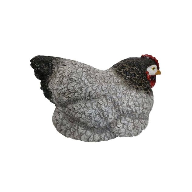 Santa's Workshop 9in. Lying Sussex Chicken