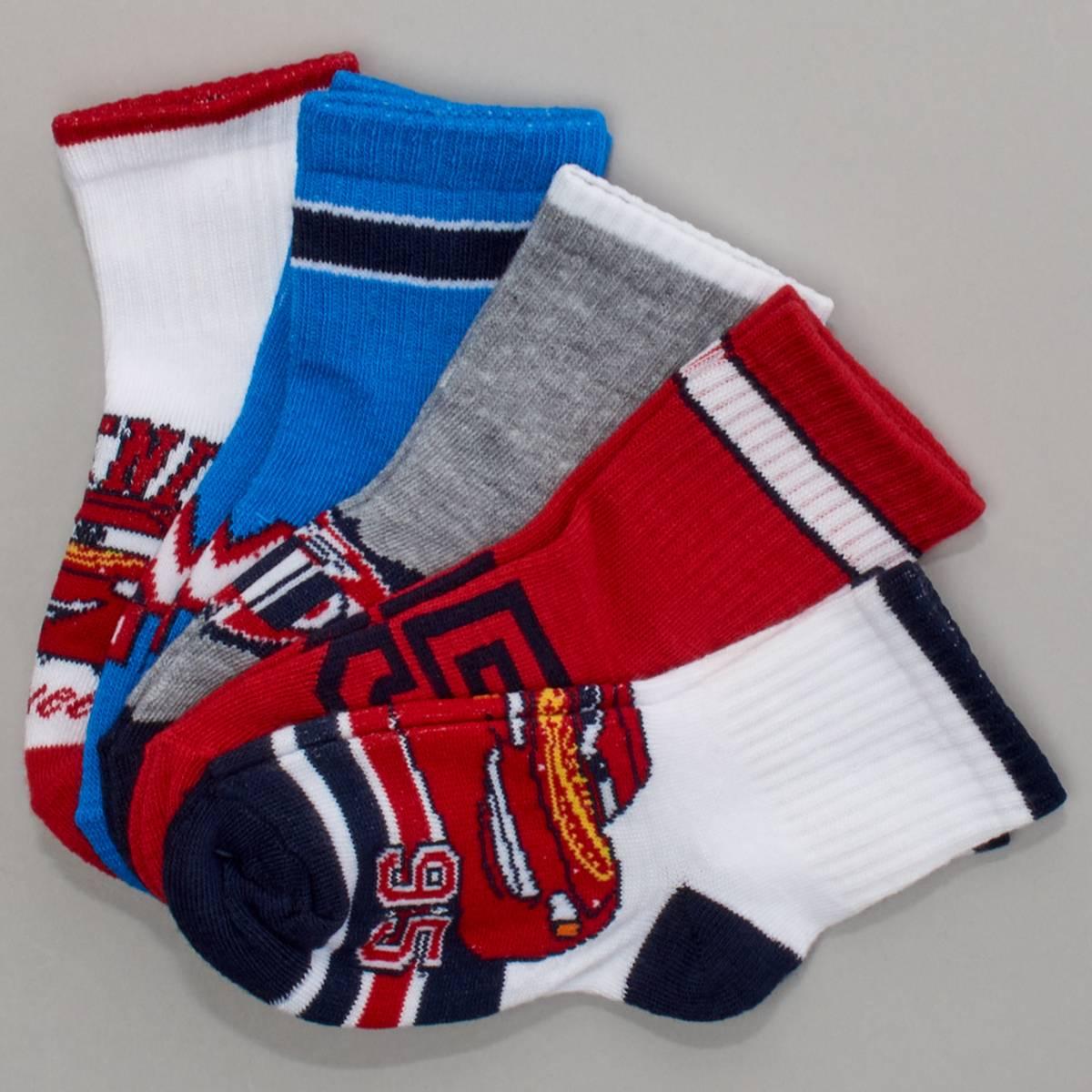 Baby Boy Disney 5pk. Cars Crew Socks