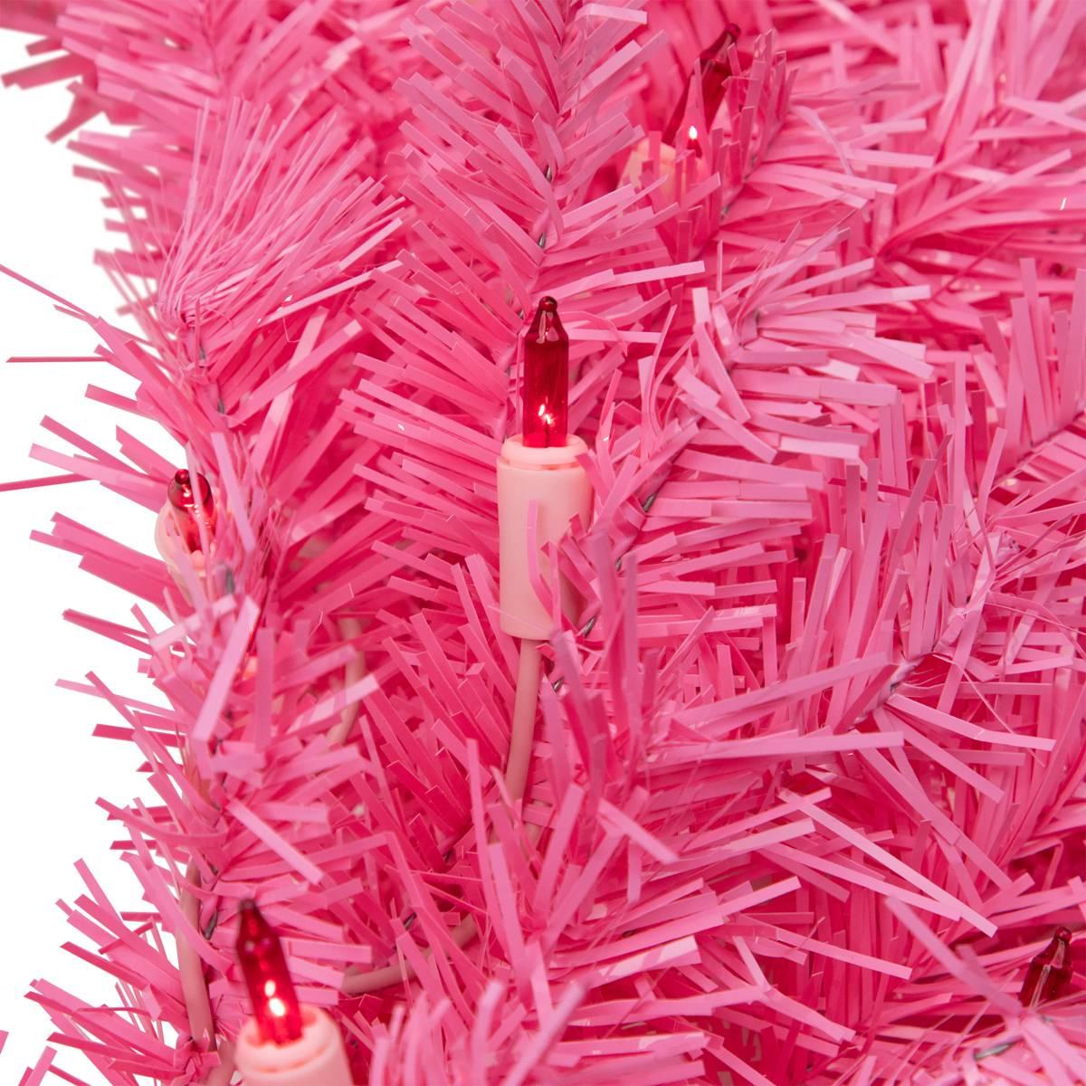 Northlight Seasonal 36in. Pink Spruce Artificial Christmas Wreath