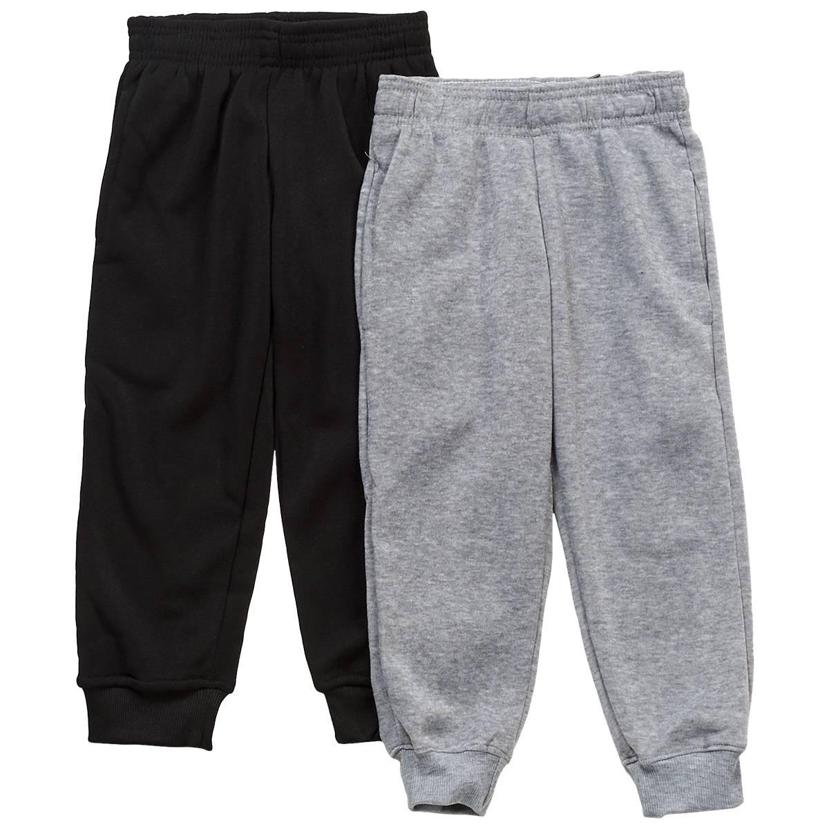 Boys (4-7) Ultra Performance 2pk. Fleece Joggers