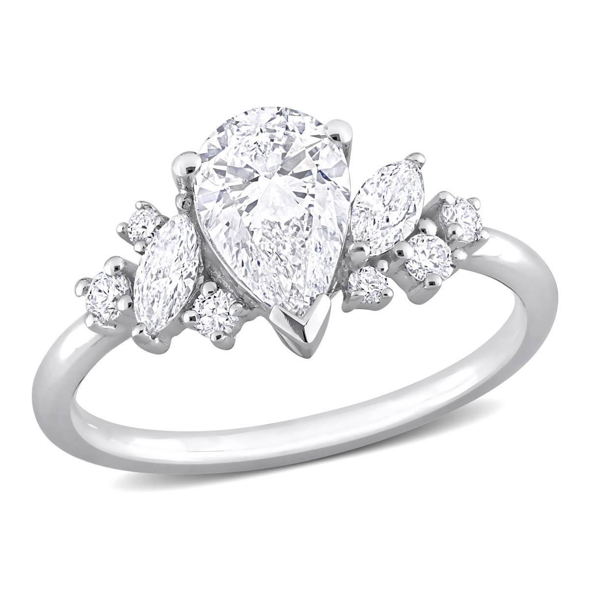 Diamond Classics(tm) 1 3/8ctw. Diamond 14kt. White Gold Ring