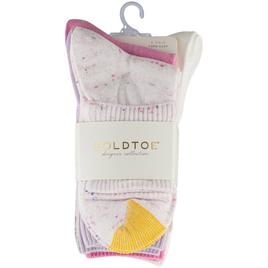 Womens Gold Toe(R) 6pk. Turn-Cuff Quarter Length Socks