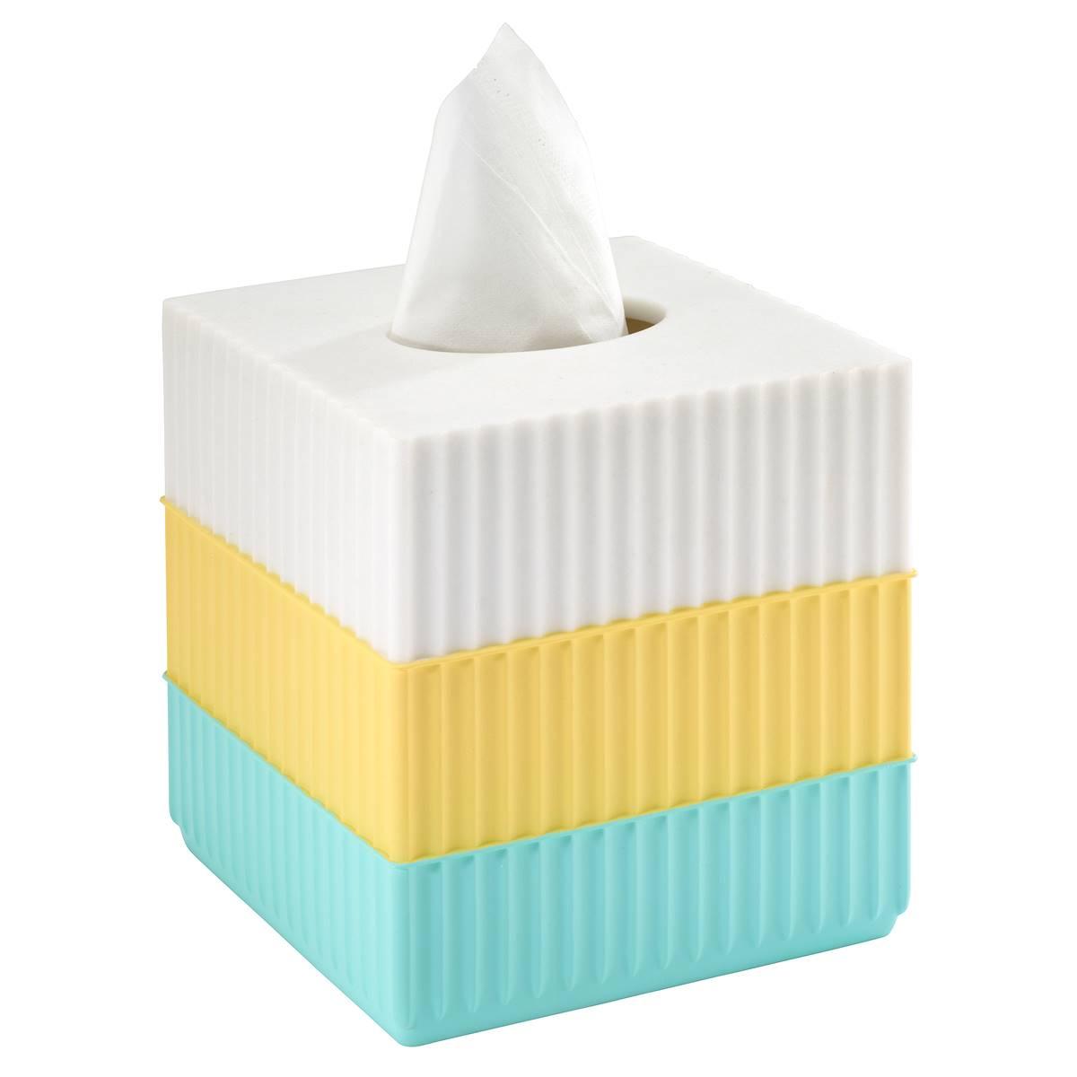 IZOD® Clubhouse Stripe Tissue Box Cover