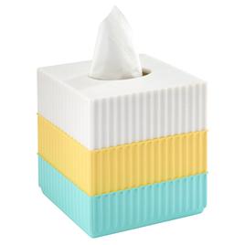 IZOD® Clubhouse Stripe Tissue Box Cover