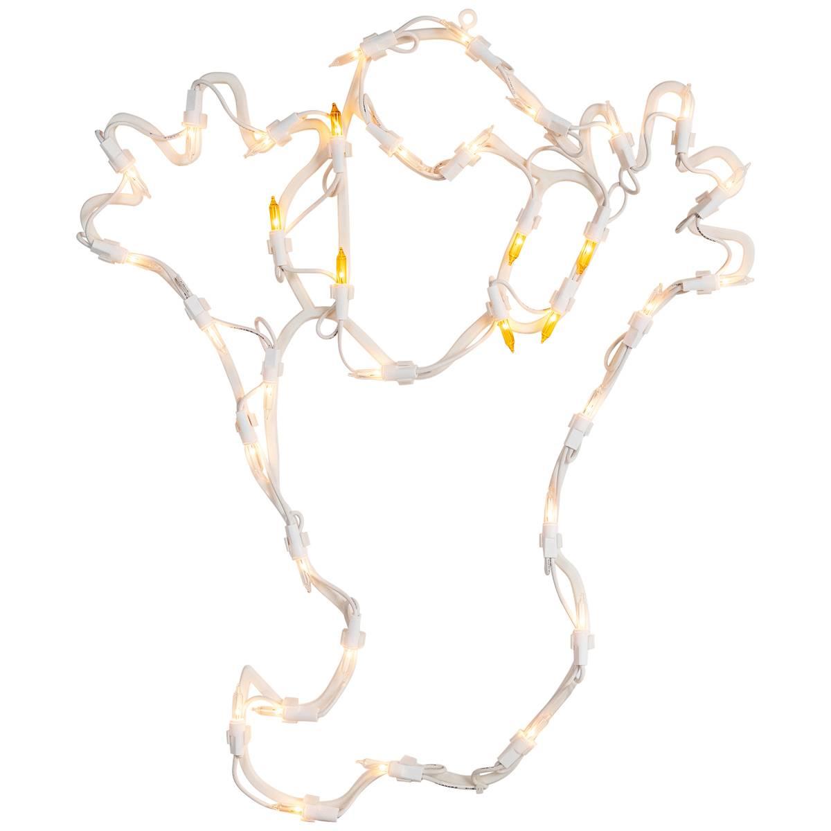 Northlight Seasonal 15in. Ghost Halloween Window Silhouette Décor