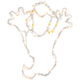 Northlight Seasonal 15in. Ghost Halloween Window Silhouette Décor