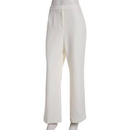 Petite Kasper Solid Stretch Crepe Dress Pants