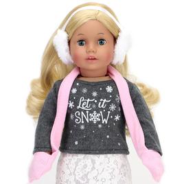 Sophia's® 6pc. Let it Snow Sweater and Skirt Set