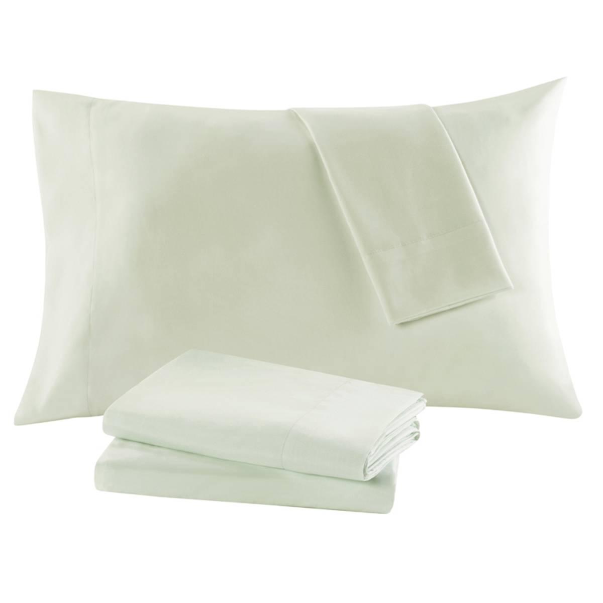 VCNY Home Beckham Blue Damask Queen Bed-in-a-Bag Comforter Set